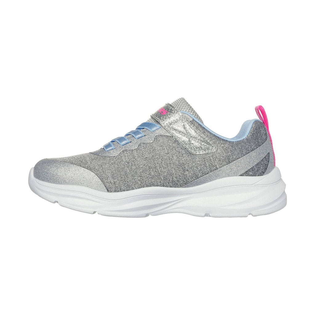 Skechers Kids' Power Jams Shoes - Everyday Bestie Light Grey - Lenny's Shoe & Apparel