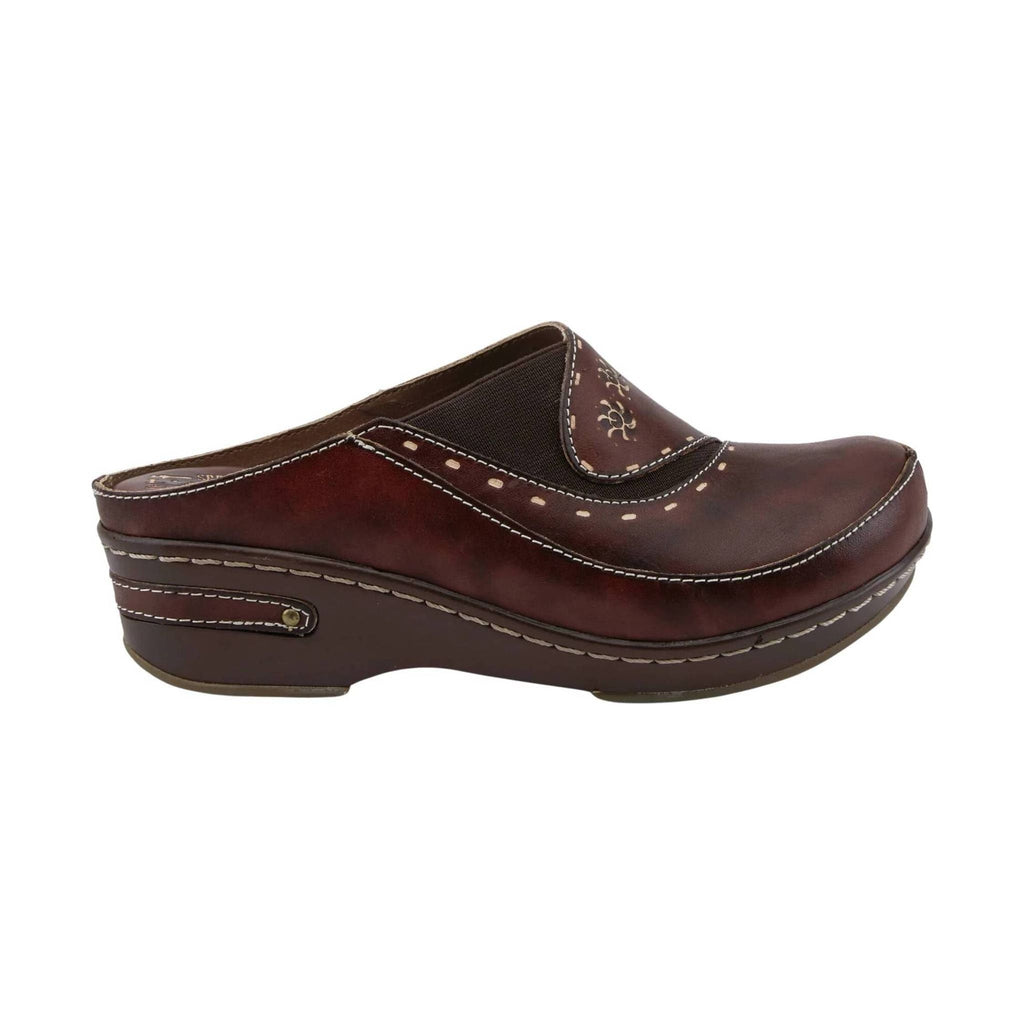 Spring Step Women's Chino Clog - Brown - Lenny's Shoe & Apparel