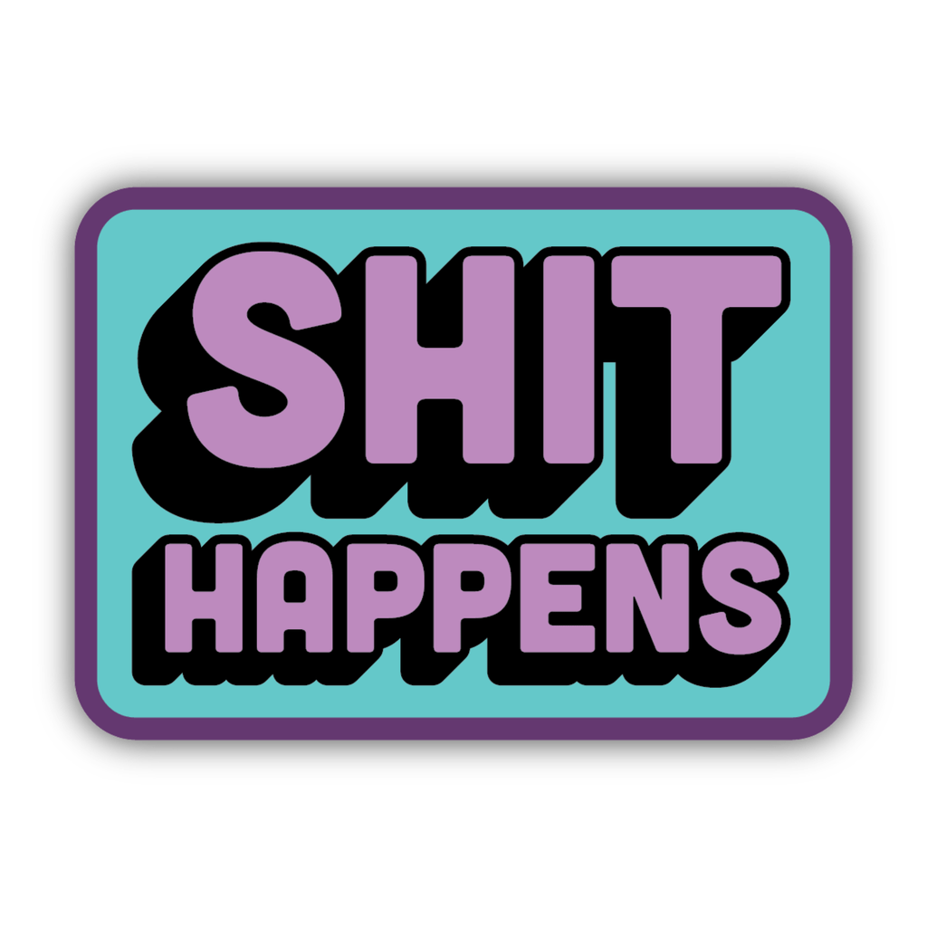 Sticker Northwest Shit Happens - Lenny's Shoe & Apparel