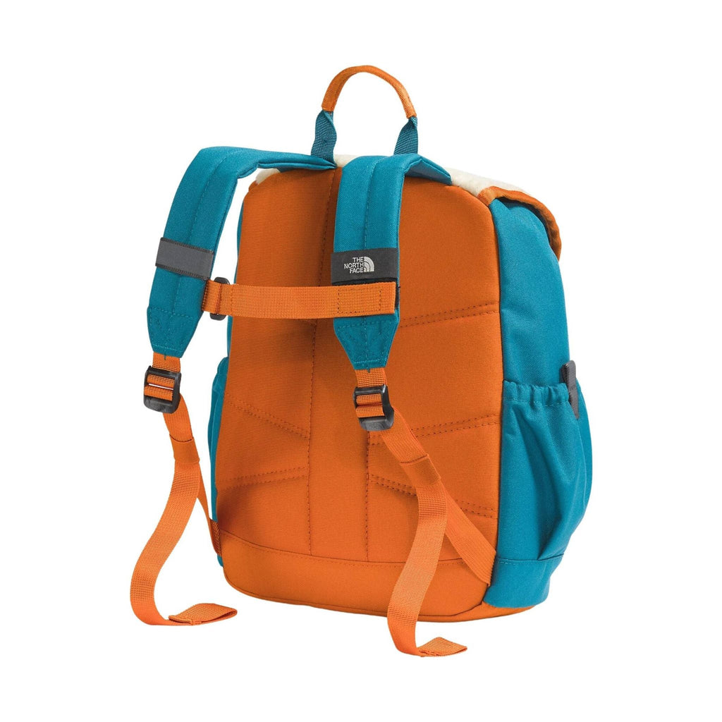 The North Face Youth Mini Explorer Backpack - Blue Moss/Gravel/Desert Rust - Lenny's Shoe & Apparel