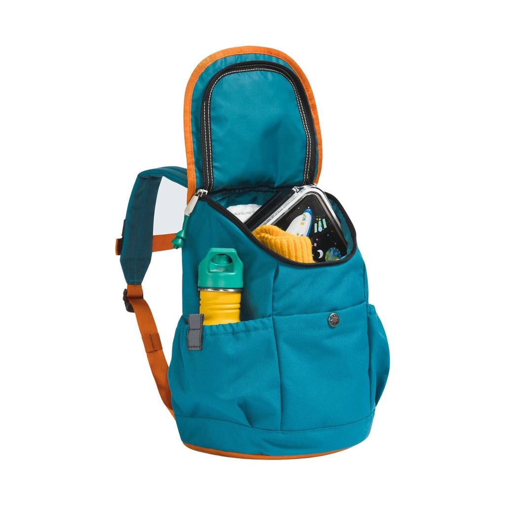 The North Face Youth Mini Explorer Backpack - Blue Moss/Gravel/Desert Rust - Lenny's Shoe & Apparel