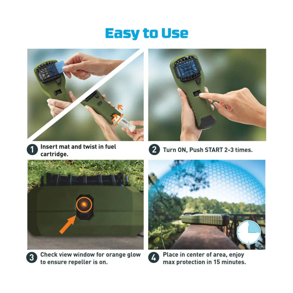 Thermacell Portable Mosquito Repeller Field - Green - Lenny's Shoe & Apparel