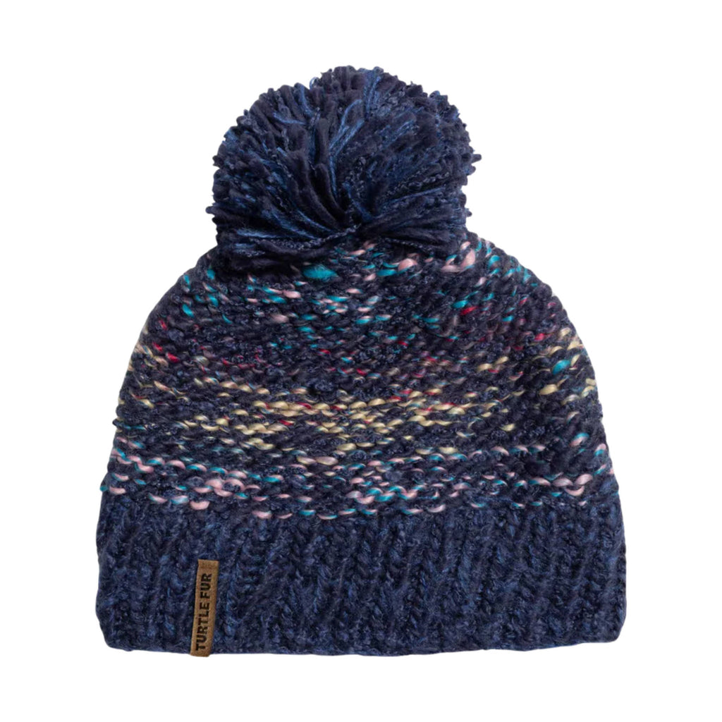 Turtle Fur Firefly Pom Beanie - Navy - Lenny's Shoe & Apparel