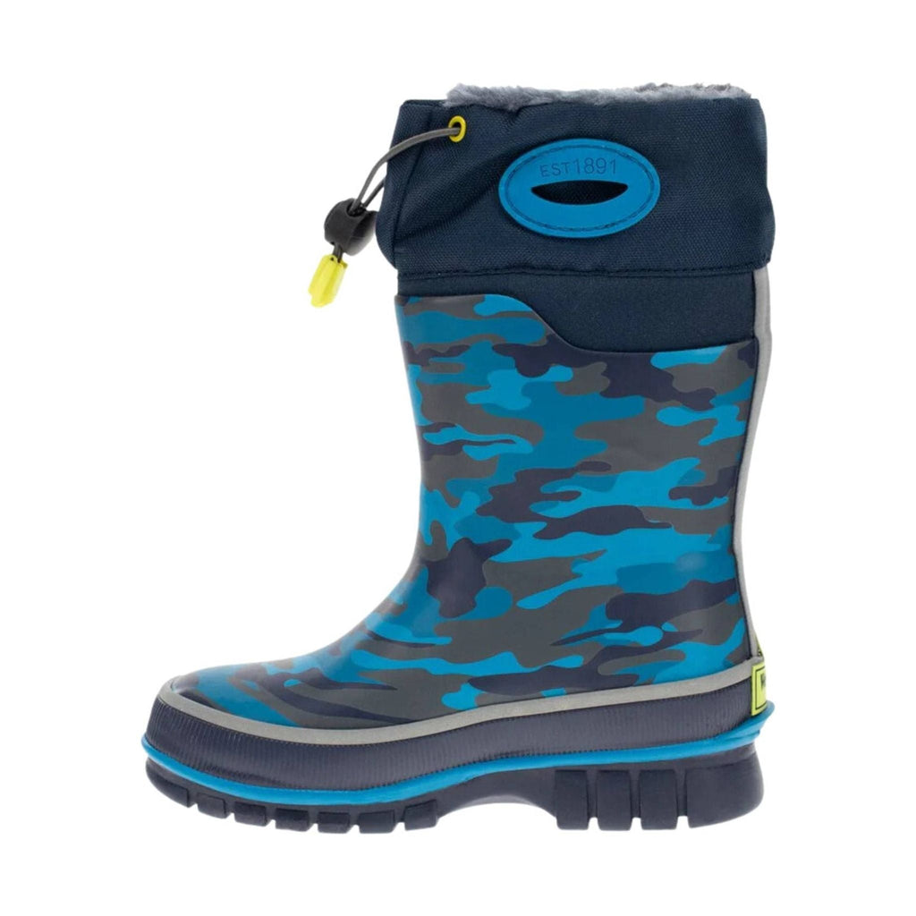 Western Chief Kids' Camo Frost Neoprene Cold Weather Winter Boots - Camo/Navy - Lenny's Shoe & Apparel