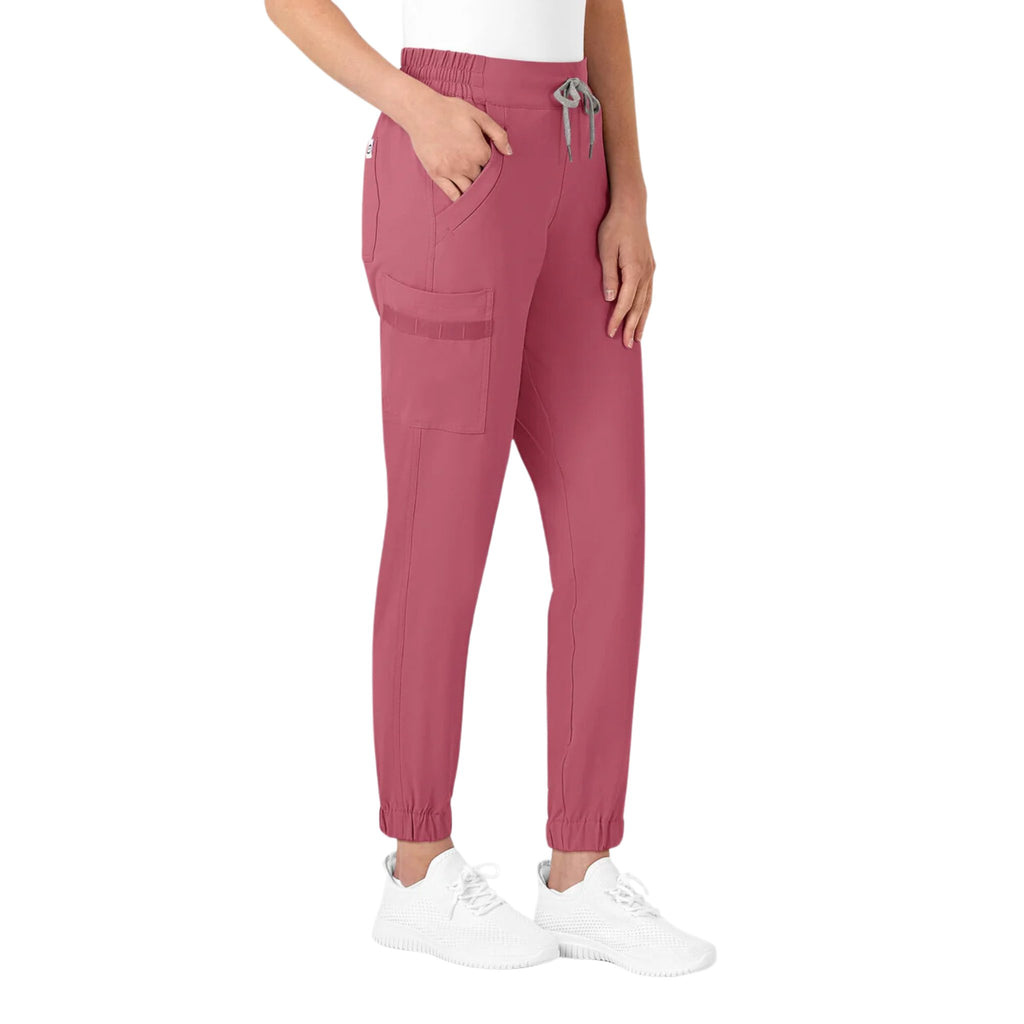 WonderWink Women's Jogger Scrub Pant - Rosebud - Lenny's Shoe & Apparel