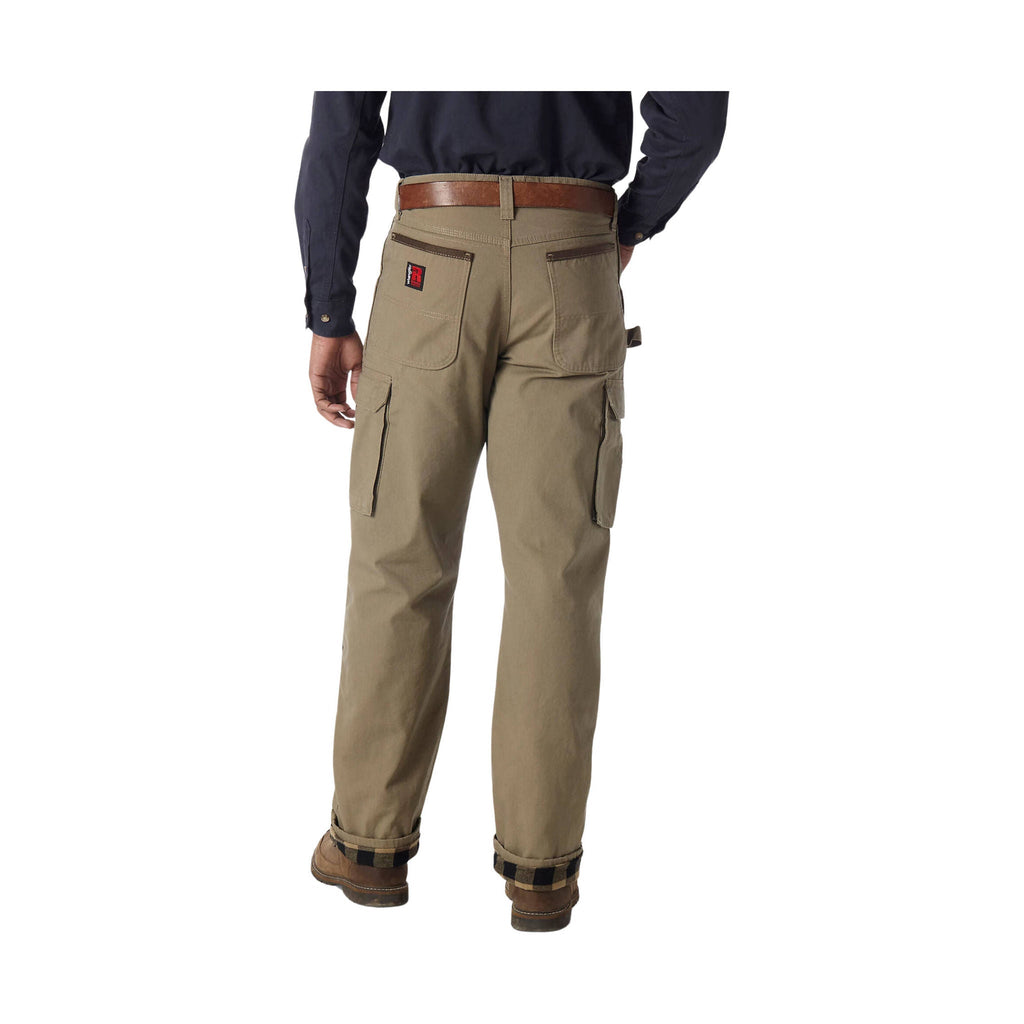 Wrangler Men's Riggs Workwear Lined Ripstop Ranger Pant - Bark - Lenny's Shoe & Apparel