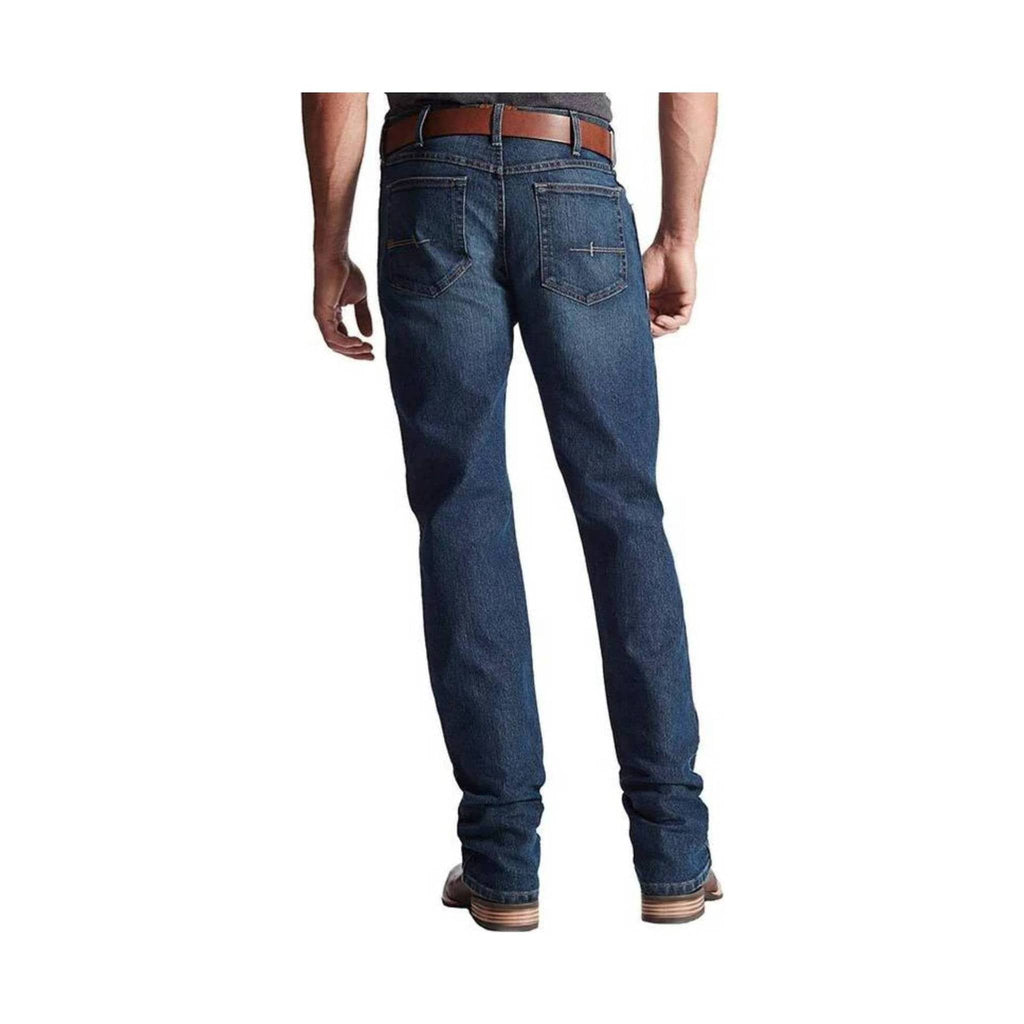 Ariat Men's Rebar M4 Low Rise Boot Cut Jean - Indigo - Lenny's Shoe & Apparel