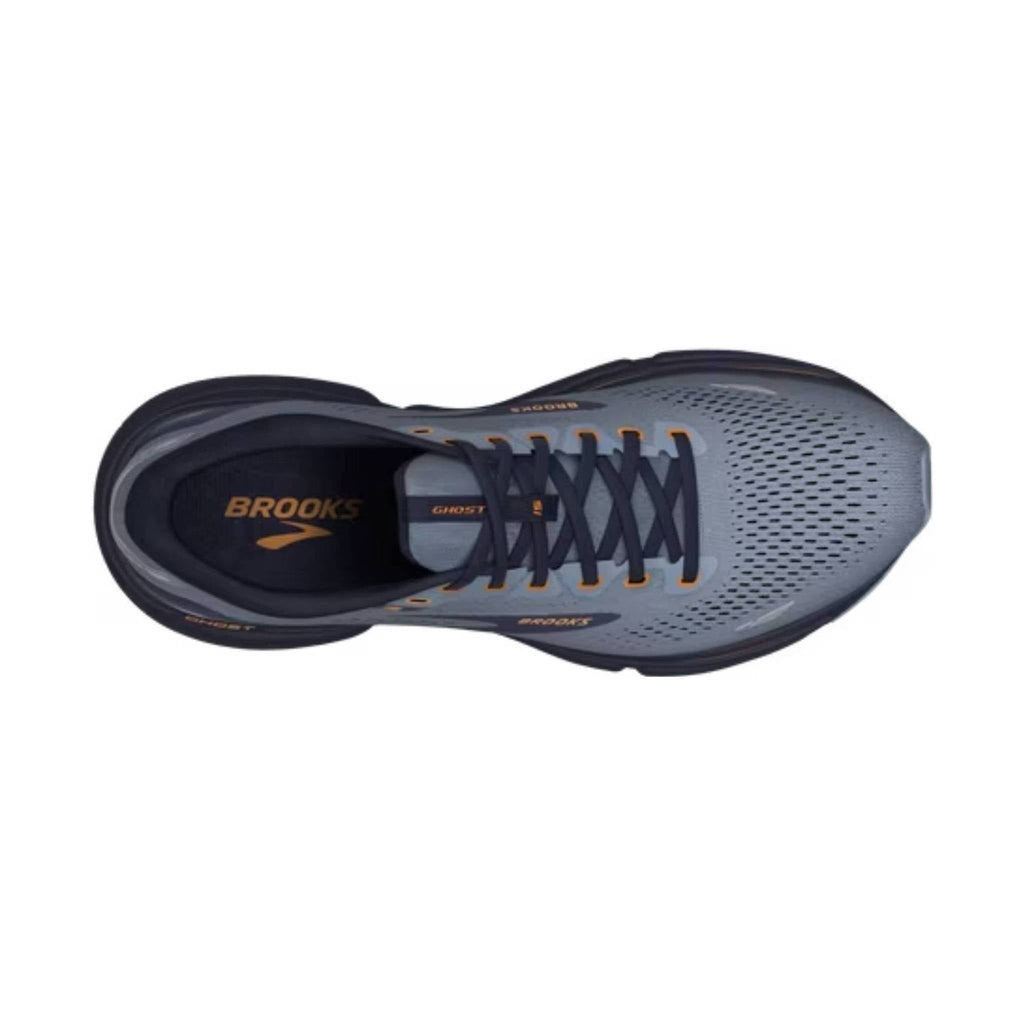 Brooks Men's Ghost 15 Road Running Shoes - Flintstone/Peacoat/Oak - Lenny's Shoe & Apparel