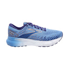 Brooks Women's Glycerin 20 Running Shoe - Blissful Blue/ Peach/ White - Lenny's Shoe & Apparel