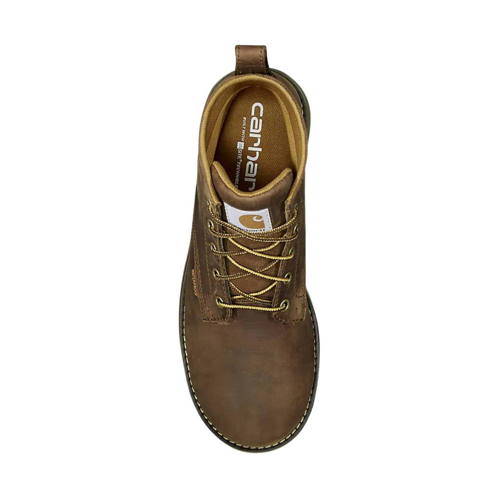 Carhartt Men's Millbrook Waterproof Wedge Steel Toe Work Boot - Brown - Lenny's Shoe & Apparel