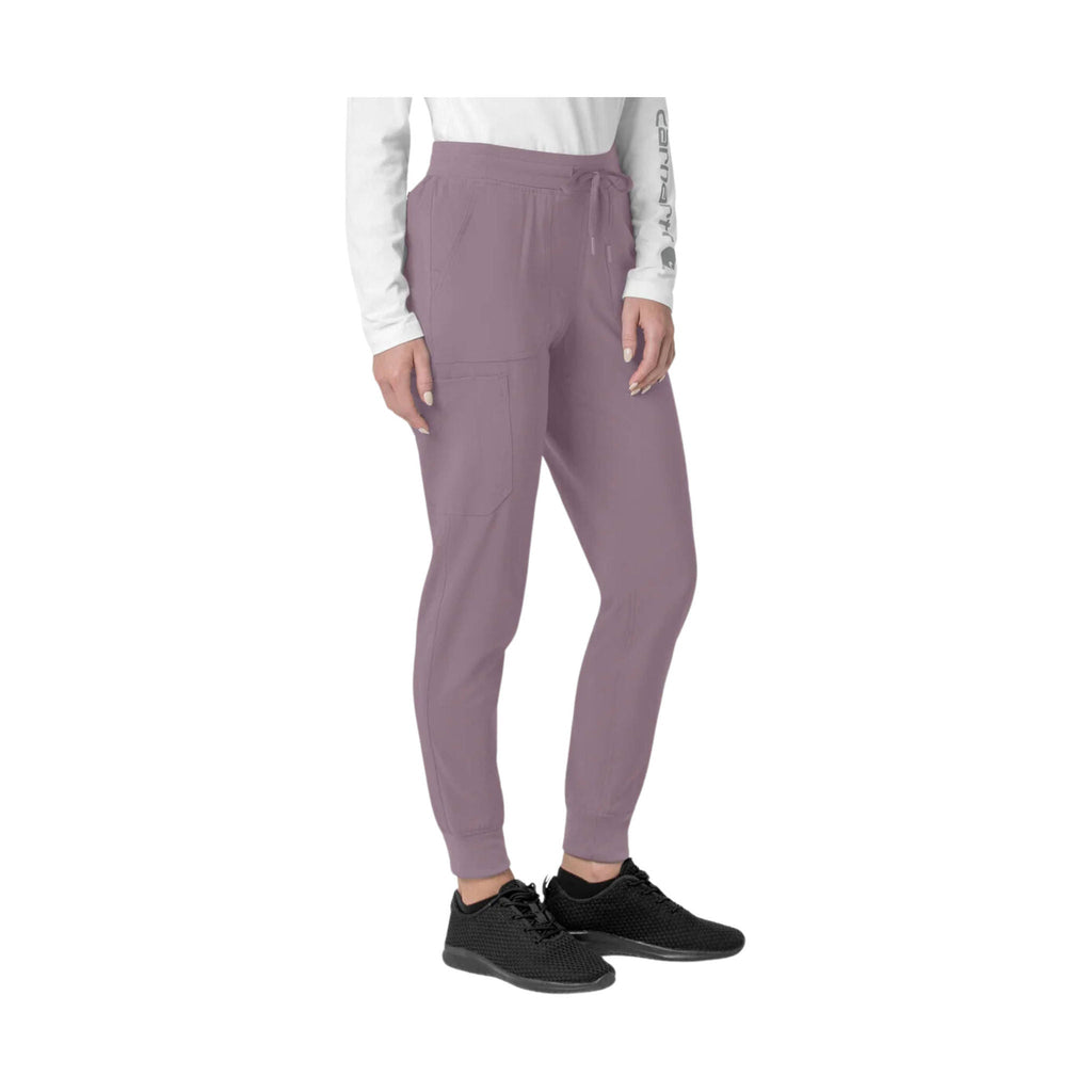 Carhartt Women's Force Cross Flex Cargo Jogger Scrub Pant - Lavender Mist - Lenny's Shoe & Apparel