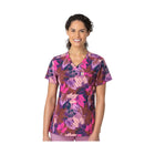 Carhartt Women's Print Tuck In Scrub Top - Fall Foliage - Lenny's Shoe & Apparel