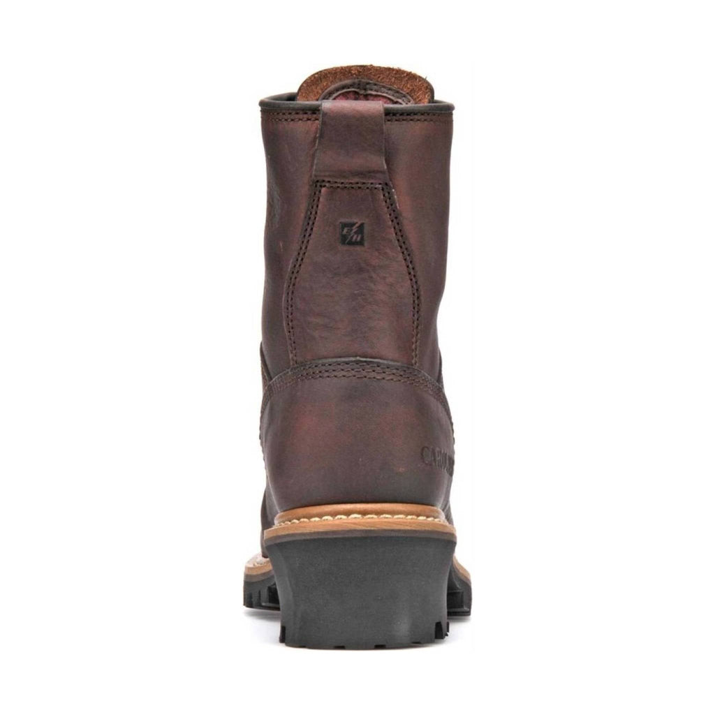 Carolina Women's Elm 8" Logger Steel Toe Work Boots - Brown - Lenny's Shoe & Apparel