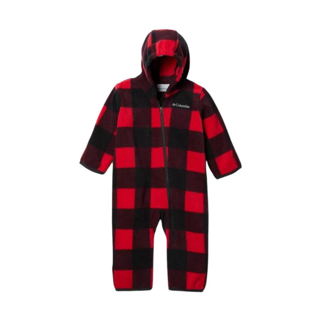 Columbia Kids' Snowtop II Bunting Onesie - Mountain Red Check - Lenny's Shoe & Apparel