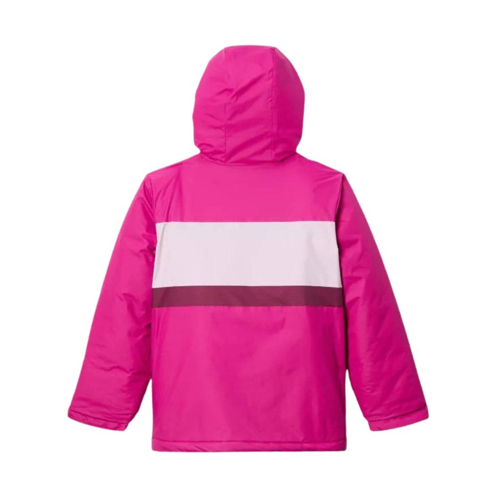 Columbia Kids' Valley Runner Jacket - Wild Fuchsia/Aura/Marionberry - Lenny's Shoe & Apparel