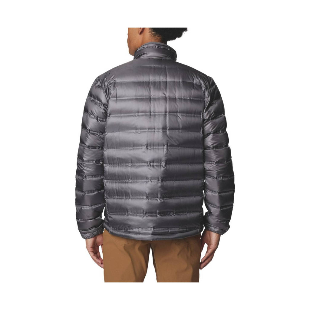 Columbia Men's Pebble Peak Down Jacket - City Grey - Lenny's Shoe & Apparel