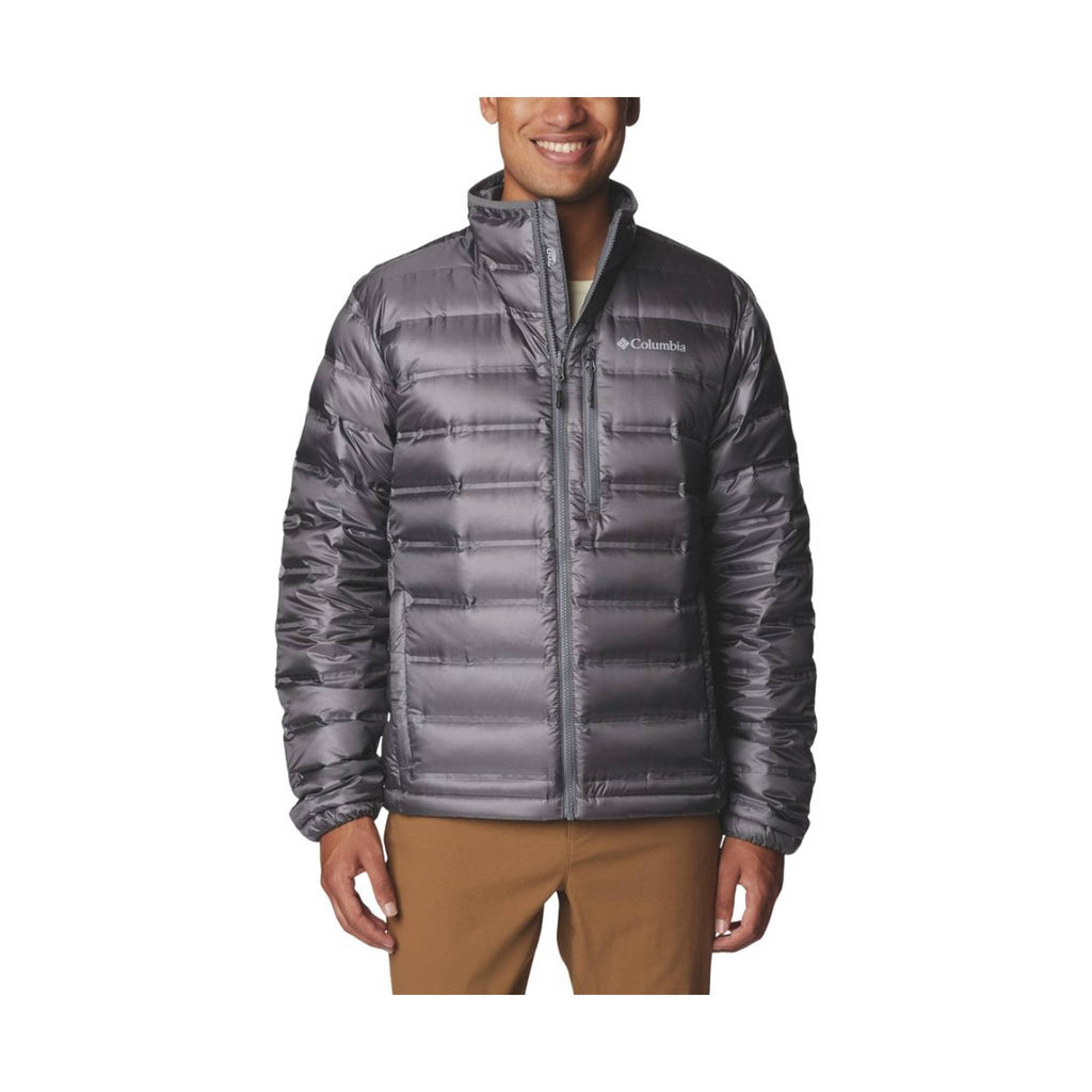 Columbia Men's Pebble Peak Down Jacket - City Grey - Lenny's Shoe & Apparel