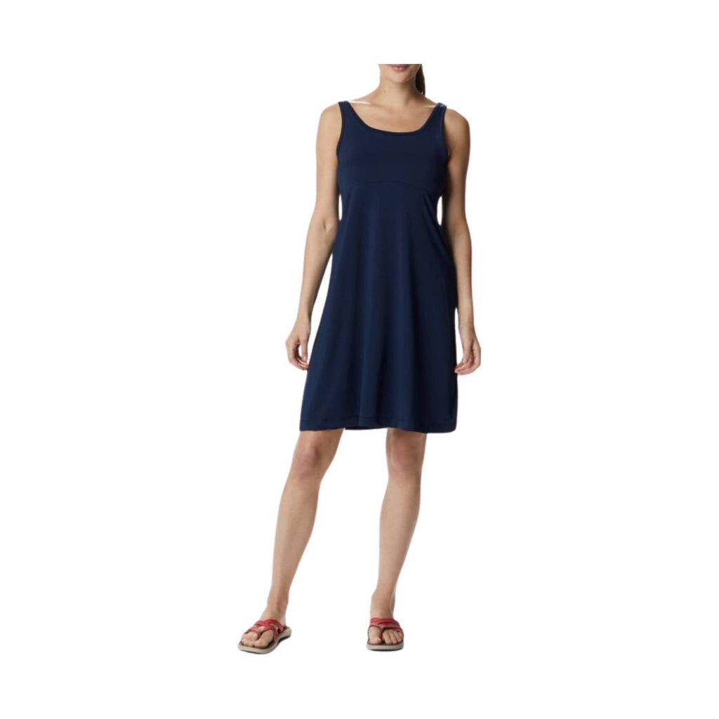 Columbia Women's PFG Freezer III Dress - Collegiate Navy Tropamix - Lenny's Shoe & Apparel