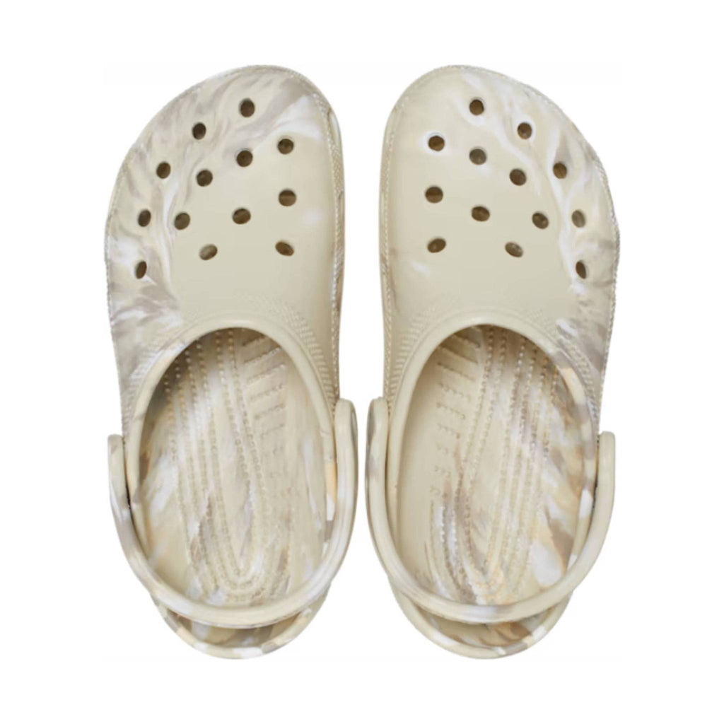 Crocs Classic Clog - Bone Marbled - Lenny's Shoe & Apparel