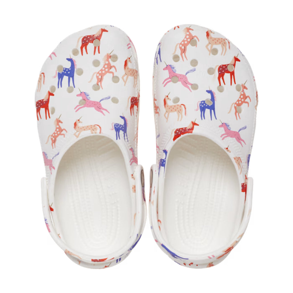 Crocs Kids' Classic Character Print Clog - Unicorn - Lenny's Shoe & Apparel