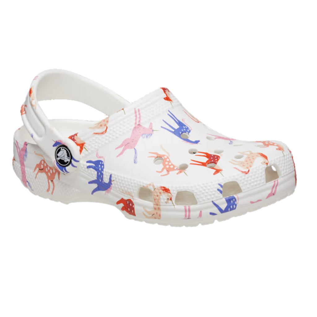 Crocs Kids' Classic Character Print Clog - Unicorn - Lenny's Shoe & Apparel