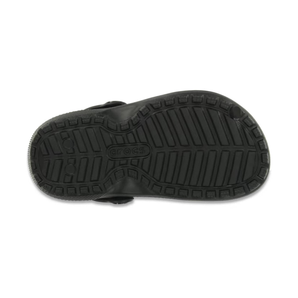 Crocs Kids' Fuzz-Lined Clog - Black - Lenny's Shoe & Apparel