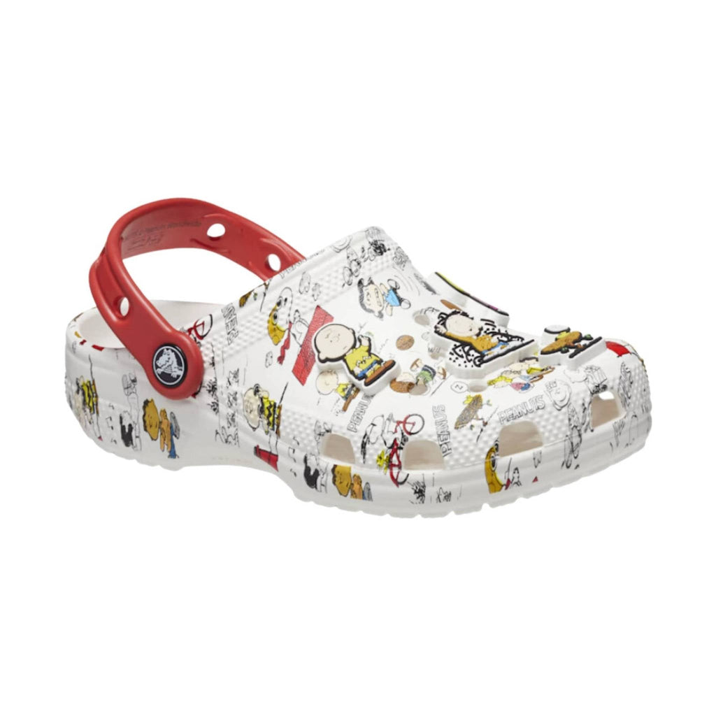 Crocs Kids' Peanuts Classic - White Multi - Lenny's Shoe & Apparel