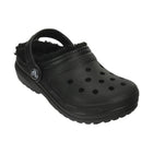 Crocs Toddler Classic Fuzz Lined Clog - Black - Lenny's Shoe & Apparel