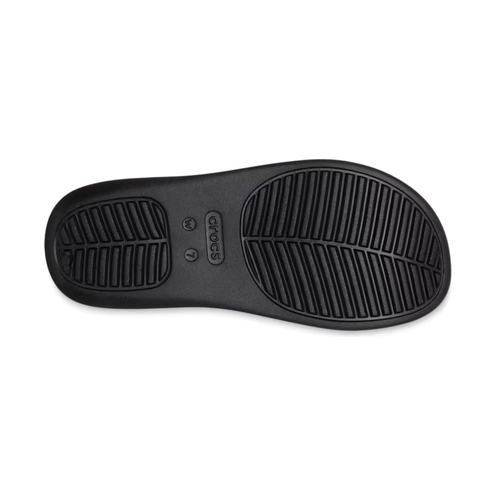 Crocs Women's Getaway Platform Flip Flop - Black - Lenny's Shoe & Apparel