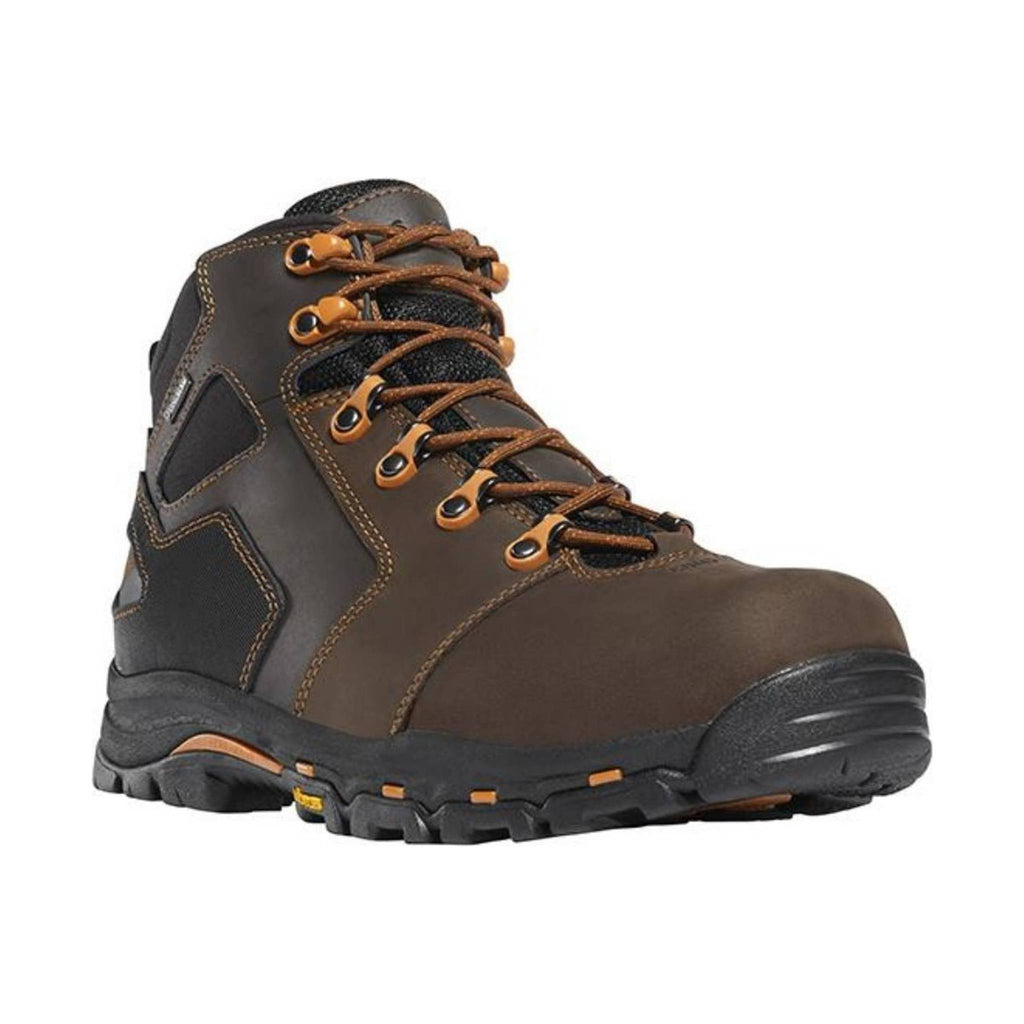 Danner Men's 4.5 Inch Vicious Non-Metallic Toe Work Boot - Brown/Orange - Lenny's Shoe & Apparel