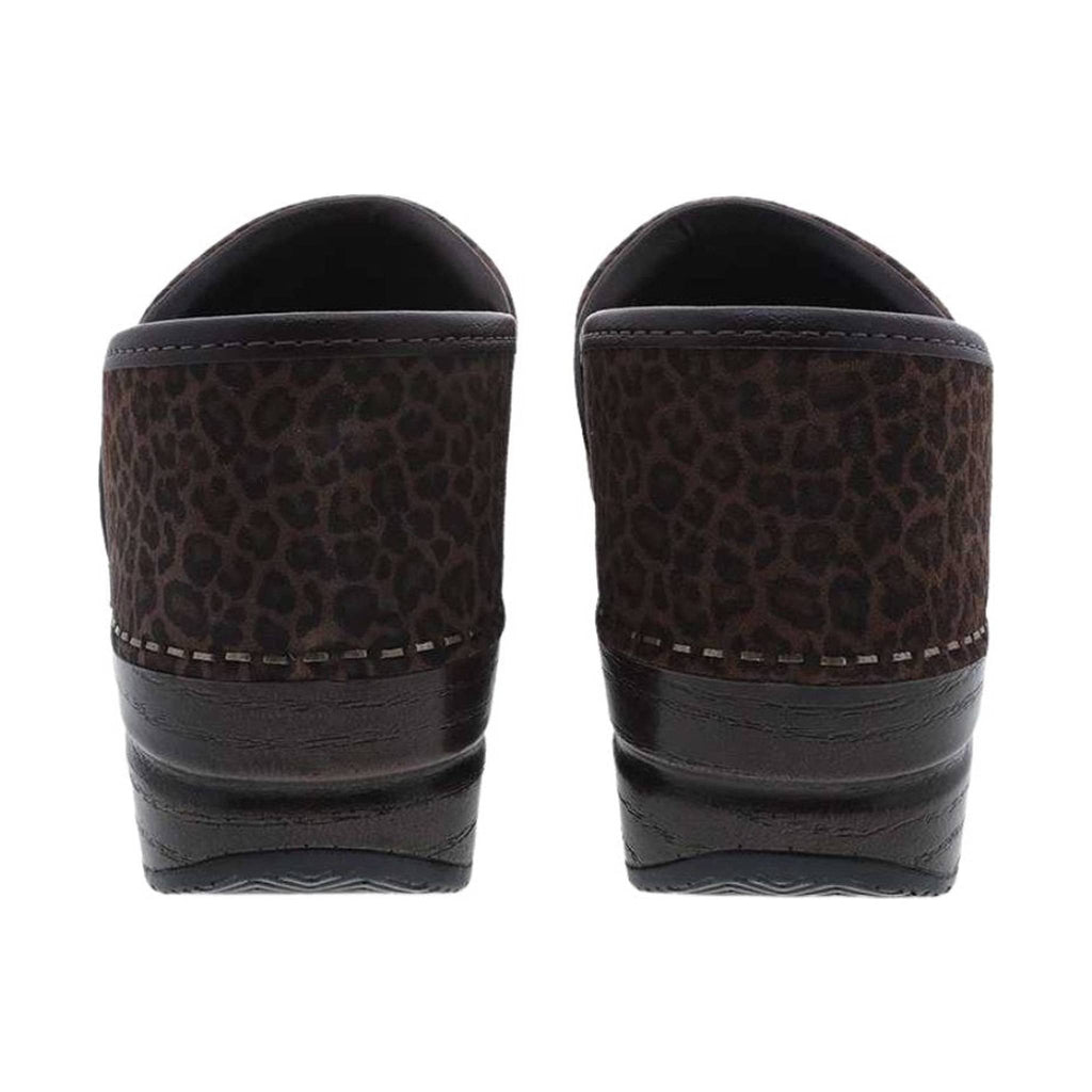 Dansko Women's Professional - Mini Leopard Suede - Lenny's Shoe & Apparel