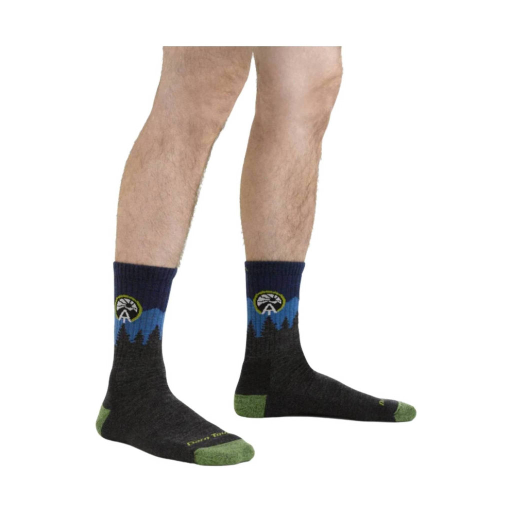 Darn Tough Vermont ATC Micro Crew Midweight Hiking Sock - Eclipse - Lenny's Shoe & Apparel