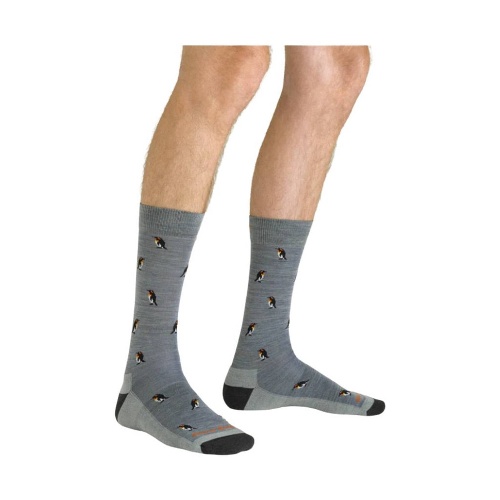 Darn Tough Vermont Men's Panda-Monium Lightweight Lifestyle Sock- Seafoam - Lenny's Shoe & Apparel