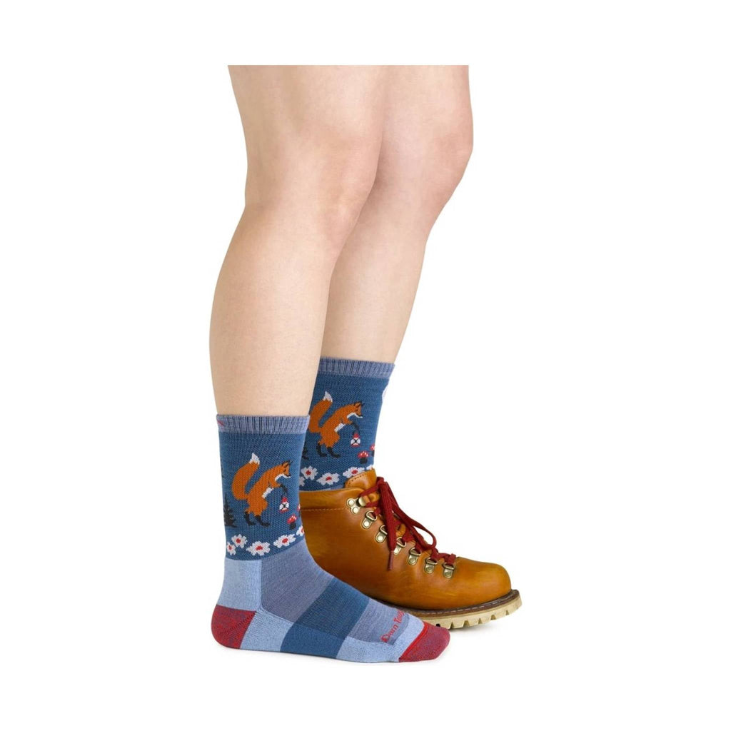 Darn Tough Vermont Women's Critter Club Lightweight Hiking Sock - Vapor - Lenny's Shoe & Apparel