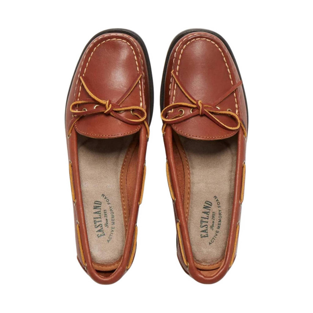 Eastland Women's Yarmouth Camp Moc Slip On - Tan - Lenny's Shoe & Apparel