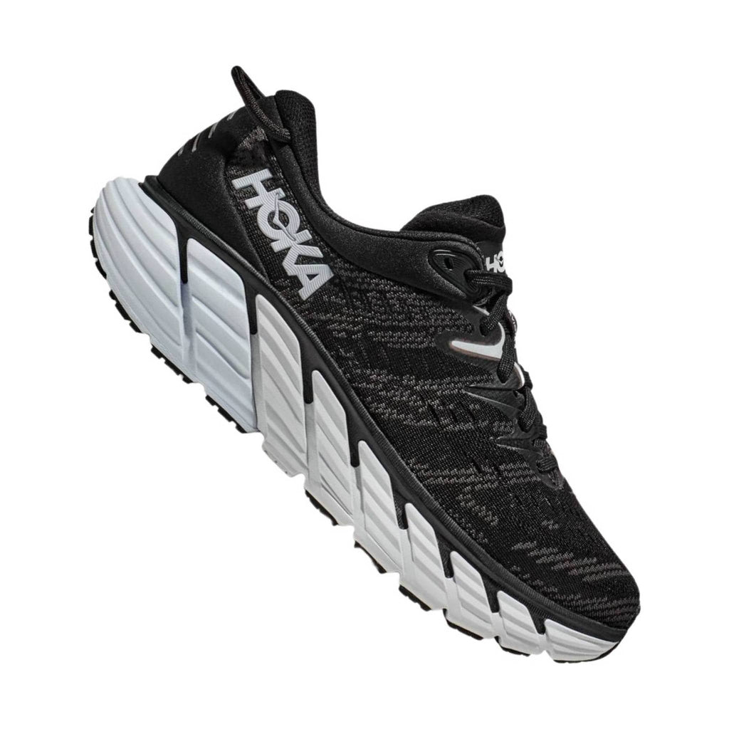 HOKA Men's Gaviota 4 - Black/White - Lenny's Shoe & Apparel