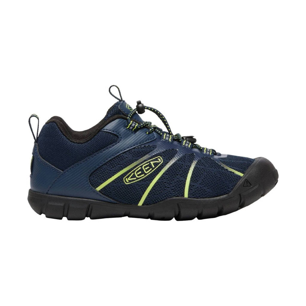 KEEN Big Kids' Chandler 2 Cnx Running Shoe - Black Iris/Evening Primrose - Lenny's Shoe & Apparel