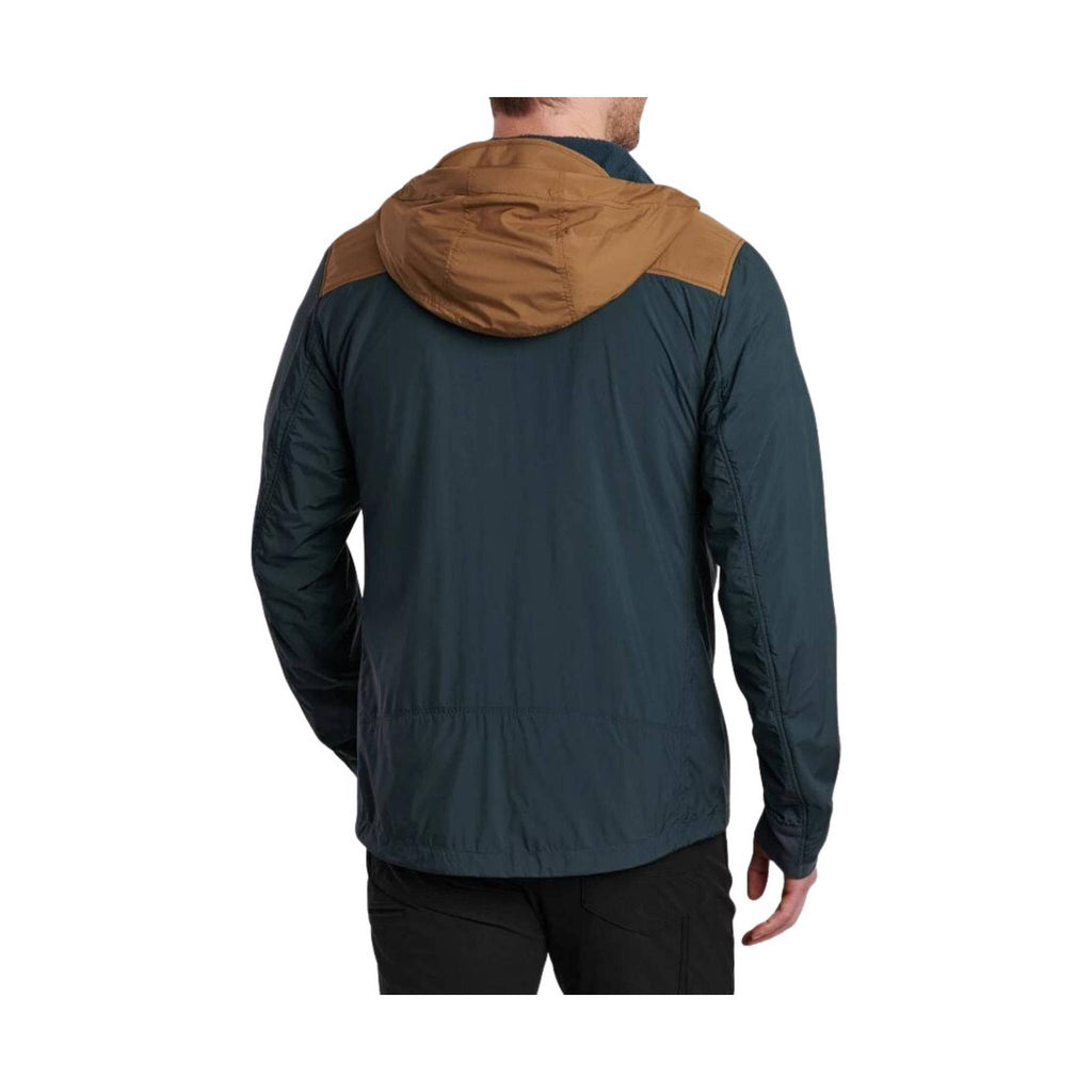 Kuhl Men's One Hoody - Deep Pond/Dark Khaki - Lenny's Shoe & Apparel