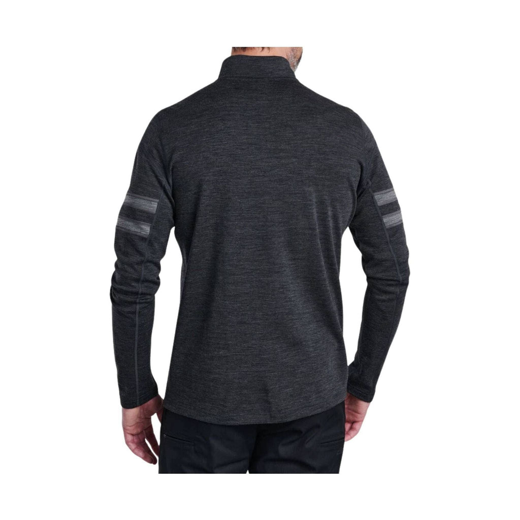 Kuhl Men's Team Merino Quarter Zip - Smoke - Lenny's Shoe & Apparel