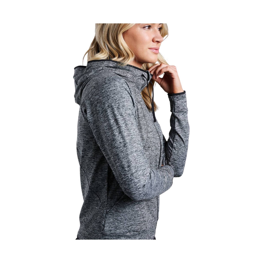 Kuhl Women's Bliss Hoody - Dark Heather - Lenny's Shoe & Apparel