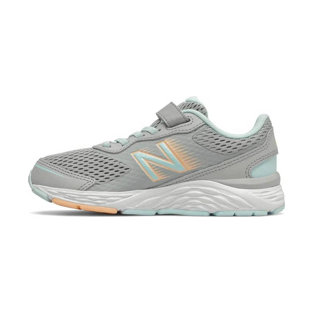 New Balance Kids' 680v6 - Rain Cloud - Lenny's Shoe & Apparel