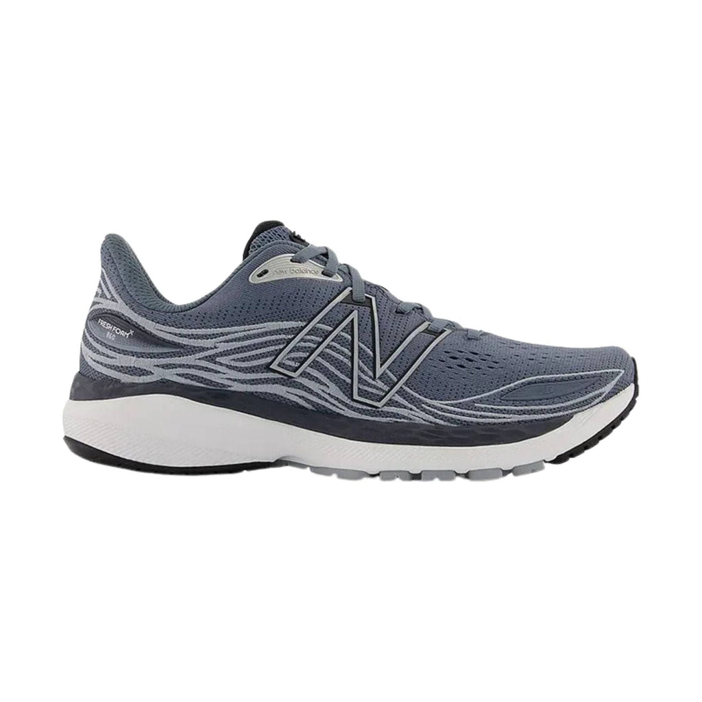 New Balance Men's Fresh Foam X 860v12 - Ocean Grey - Lenny's Shoe & Apparel