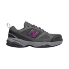 New Balance Women's 627V2 Steel Toe Shoe - Grey Suede - Lenny's Shoe & Apparel