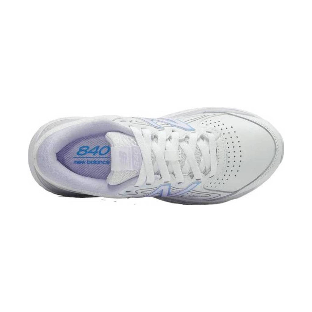 New Balance Women's 840V3 - White/Silent Grey Leather - Lenny's Shoe & Apparel