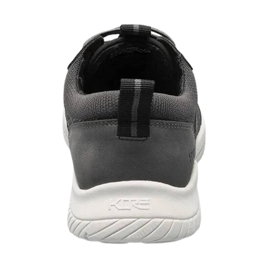 Nunn Bush Men's City Pass Knit Moc Toe Oxford Shoe - Grey - Lenny's Shoe & Apparel