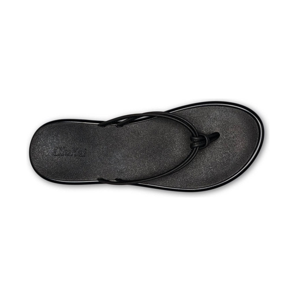 Olukai Women's Aka Flip Flop - Black - Lenny's Shoe & Apparel