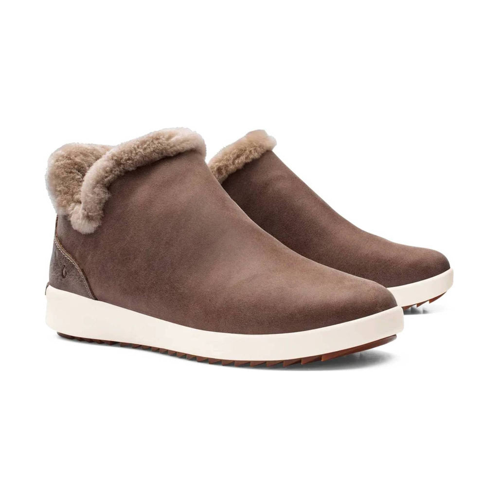 Olukai Women's Malua Hulu Boot - Warm Taupe / Off White - Lenny's Shoe & Apparel