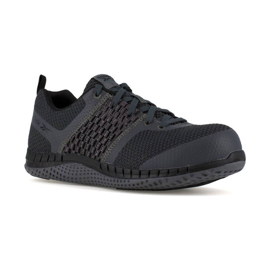 Reebok Work Men's Print Work ULTK Composite Toe - Coal Grey and Black - Lenny's Shoe & Apparel