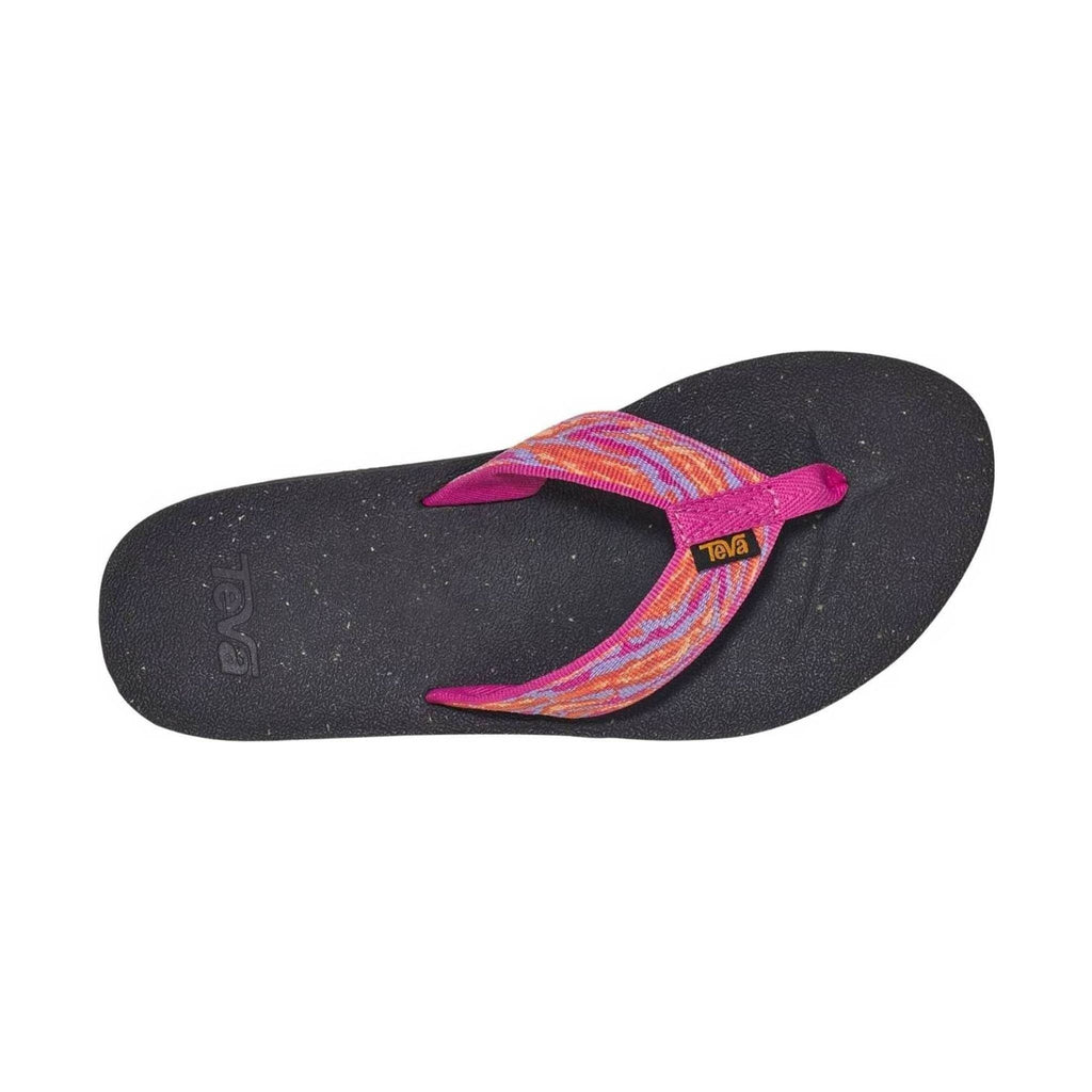 Teva Women's Reflip Flip Flop - Waves Rose Violet - Lenny's Shoe & Apparel