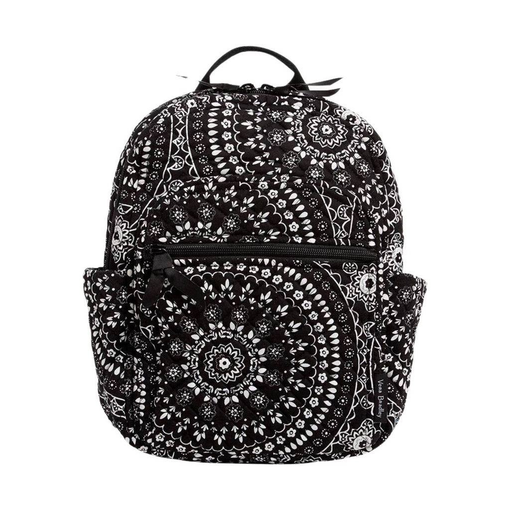 Vera Bradley Small Backpack - Black Bandana Medallion - Lenny's Shoe & Apparel